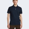 Uomo Jack Jones | Polo Manica Corta Jack Jones Jjepaulos Polo Ss Noos Blue Scuro