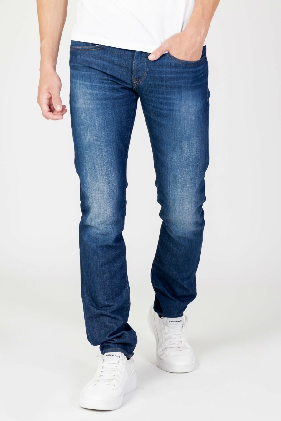 Uomo Armani Exchange | Jeans Slim Armani Exchange Denim