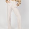 Donna Hanny Deep | Pantaloni A Palazzo Hanny Deep Crema