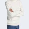 Uomo Jack Jones | Maglia Jack Jones Jjebasic Knit Mock Neck Noos Panna