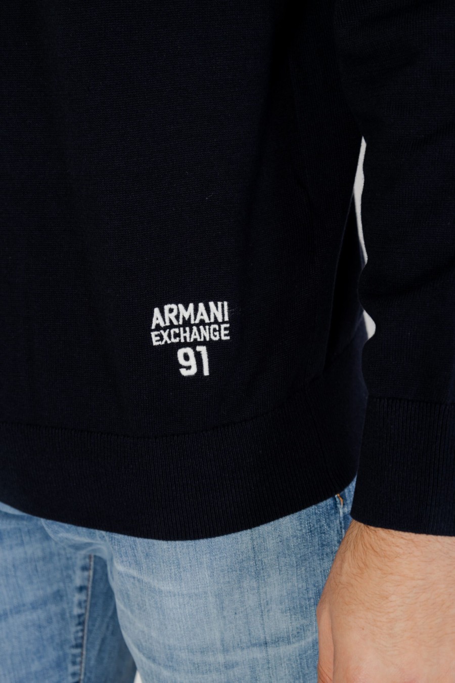 Uomo Armani Exchange | Maglione Armani Exchange Blu