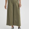 Donna Ichi | Pantaloni Bootcut Ichi Ihkate Sus Wide Pa Verde Oliva