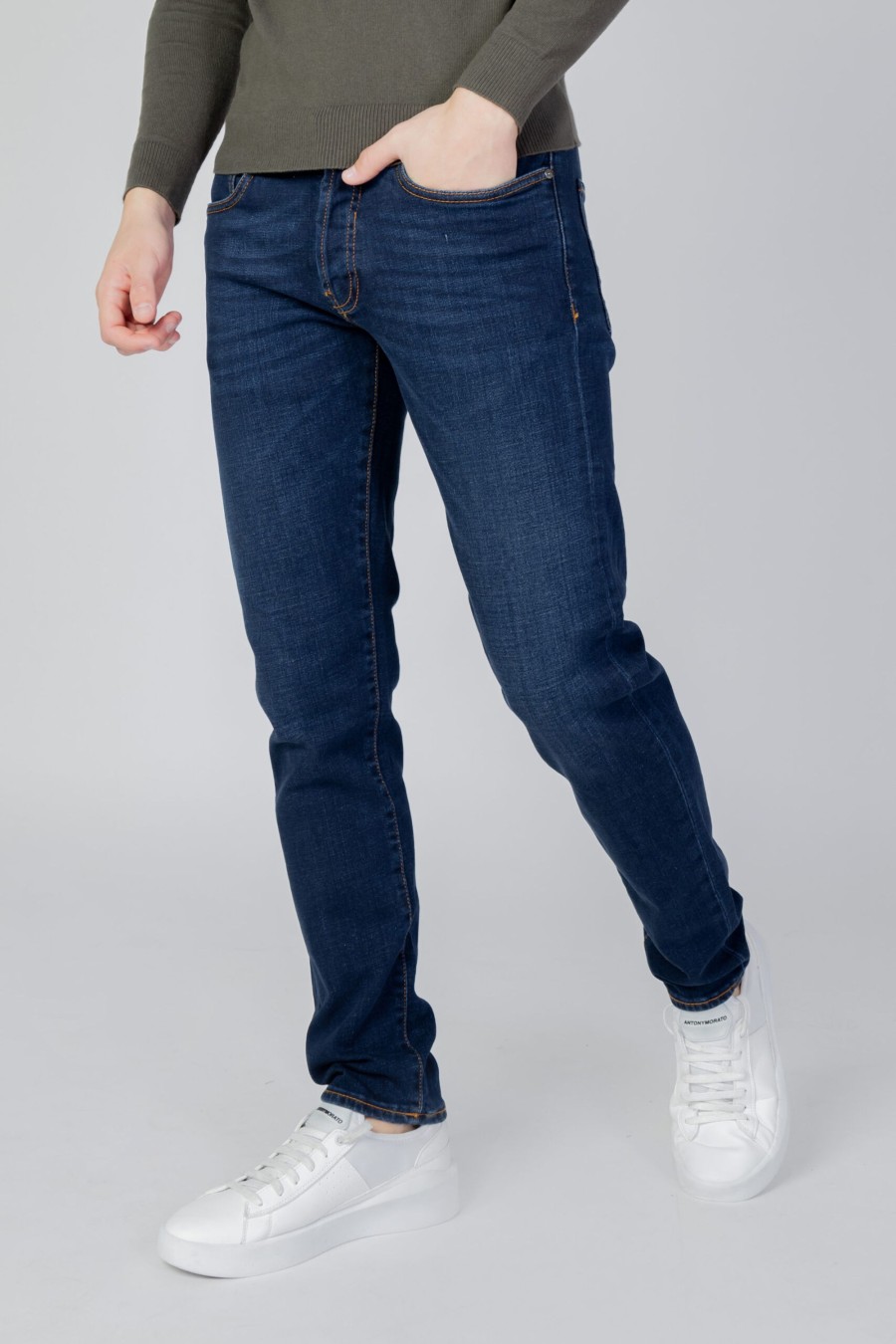 Uomo Liu-jo | Jeans Slim Liu-Jo Frankdk Denim