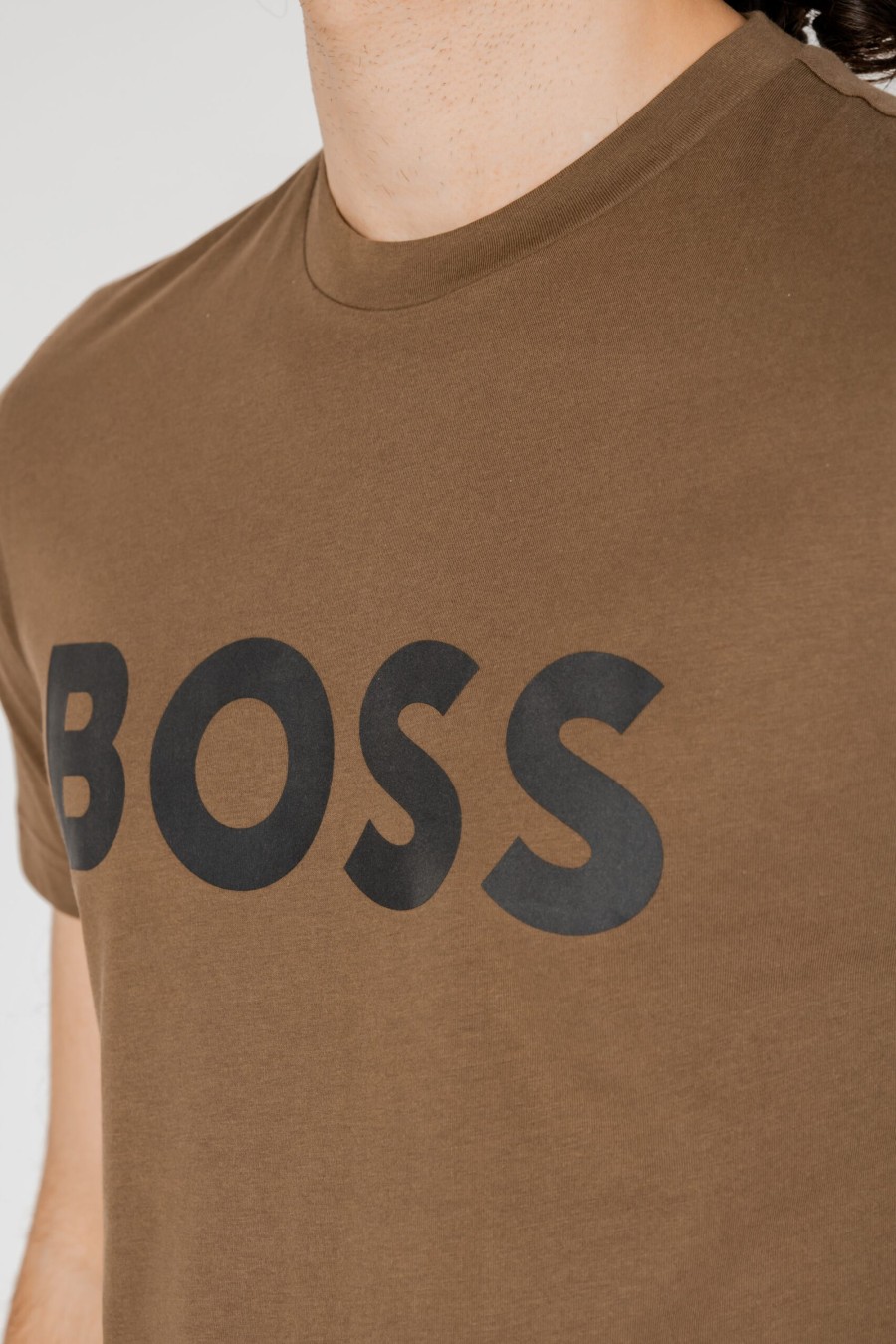 Uomo Boss | T-Shirt Boss Thinking 1 Verde