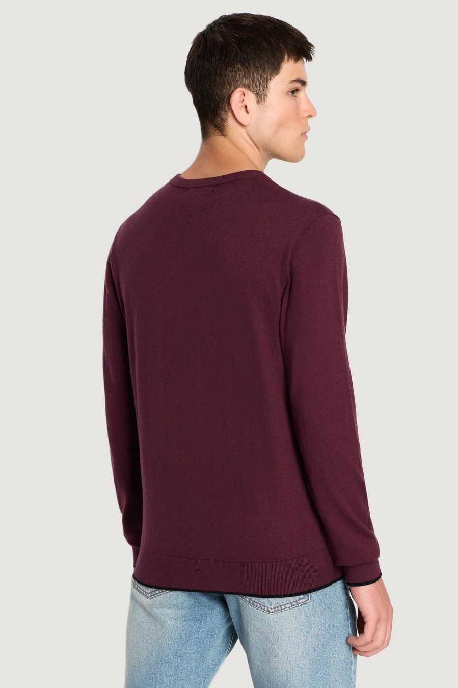 Uomo Armani Exchange | Maglia Armani Exchange Bordeaux