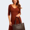 Donna Guess | Borsa Guess Eco Brenton Tote Marrone