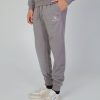 Uomo Aquascutum | Pantaloni Sportivi Aquascutum Active Basic Rib Track Pant Grigio