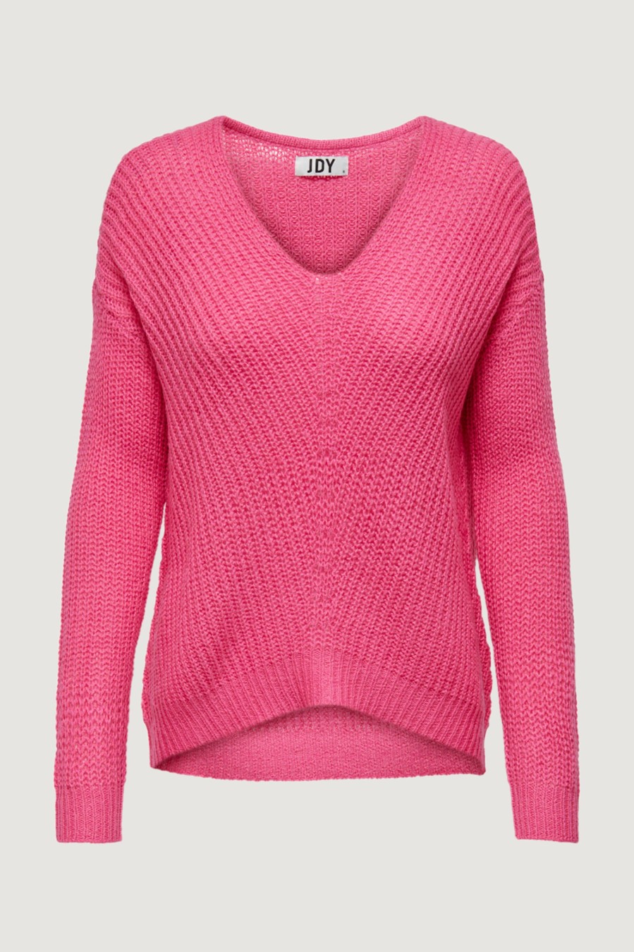 Donna Jacqueline de Yong | Maglione Jacqueline De Yong Jdynew Megan L/S Knt Noos Fuxia