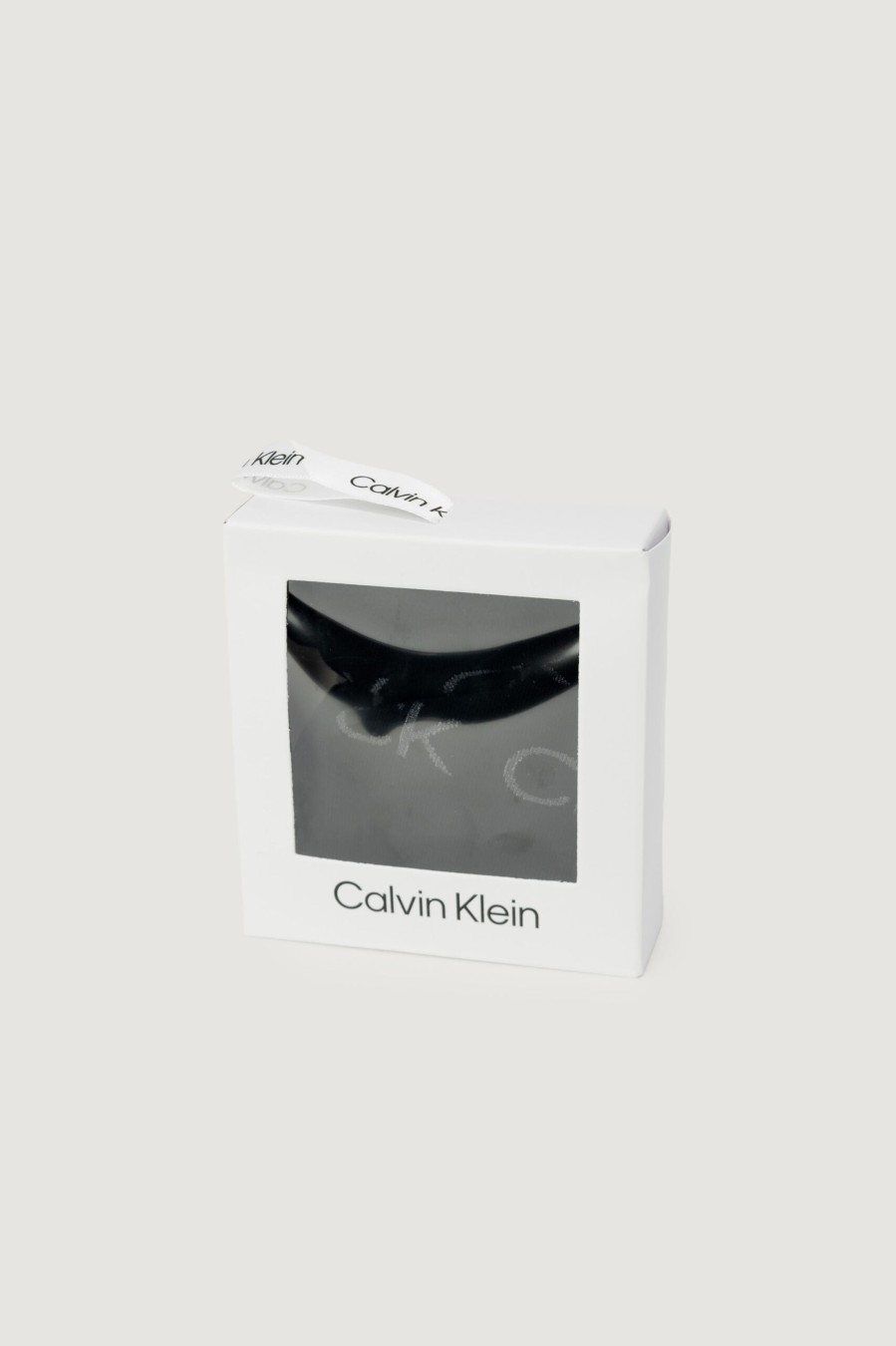 Donna Calvin Klein | Calzini Calvin Klein Ck Women Sock 1P Lurex Logo Giftbox Nero