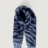 Donna Only | Sciarpa Only Onlkristina Life Zebra Scarf Cc Blu