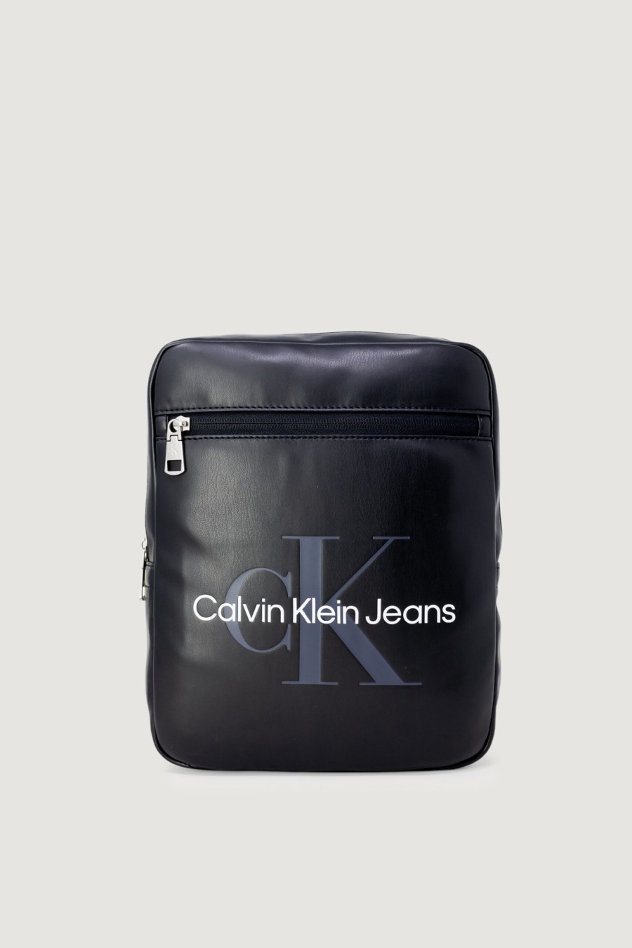 Uomo Calvin Klein | Borsa Calvin Klein Monogram Soft Reporter22 Nero