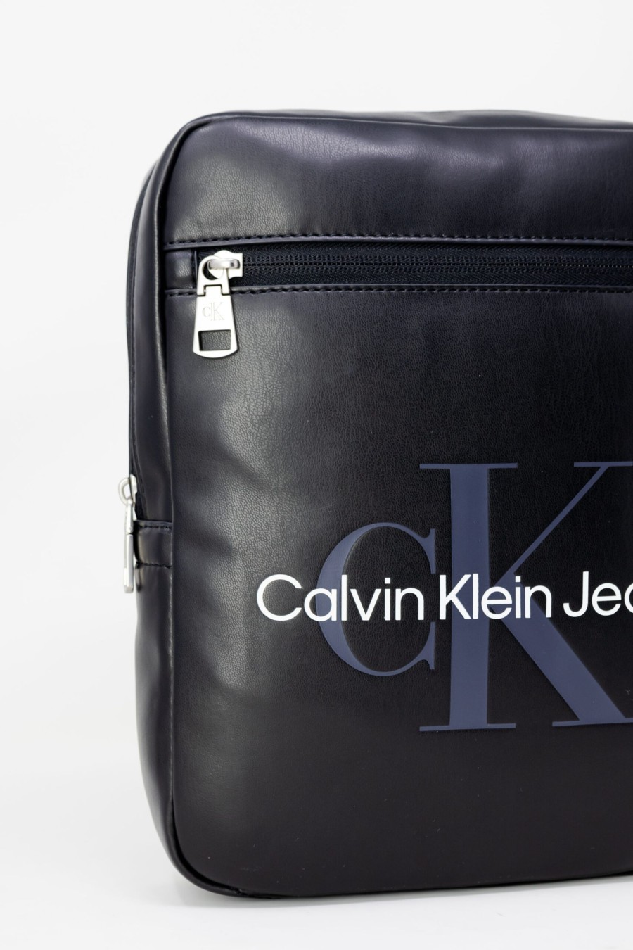 Uomo Calvin Klein | Borsa Calvin Klein Monogram Soft Reporter22 Nero