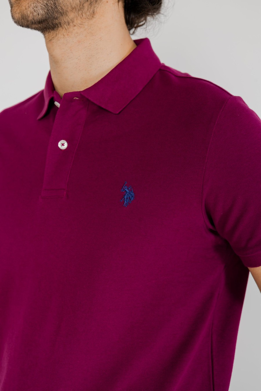 Uomo U.S. Polo Assn. | Polo Manica Corta U.S. Polo Assn. King Bordeaux