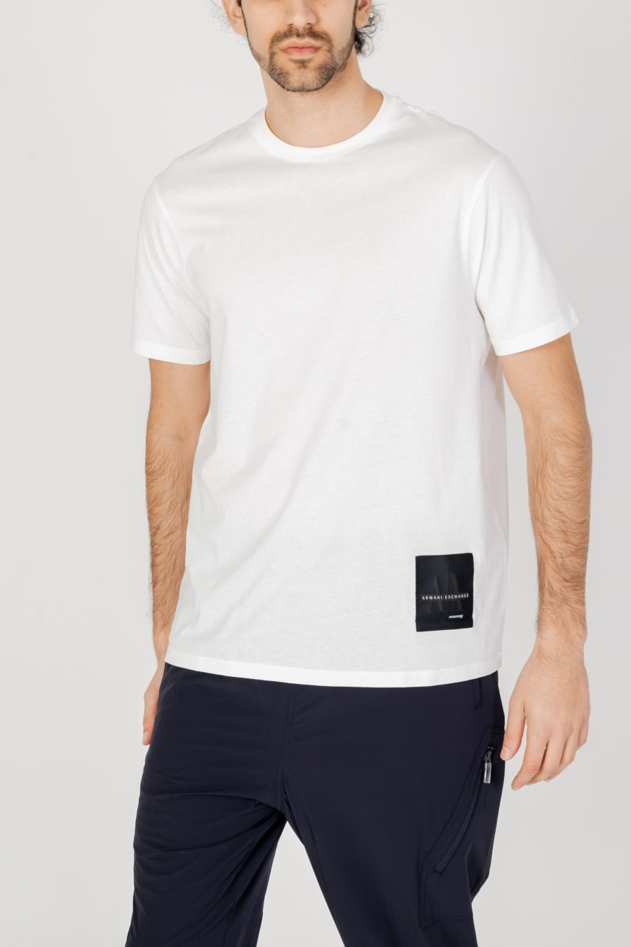 Uomo Armani Exchange | T-Shirt Armani Exchange Bianco