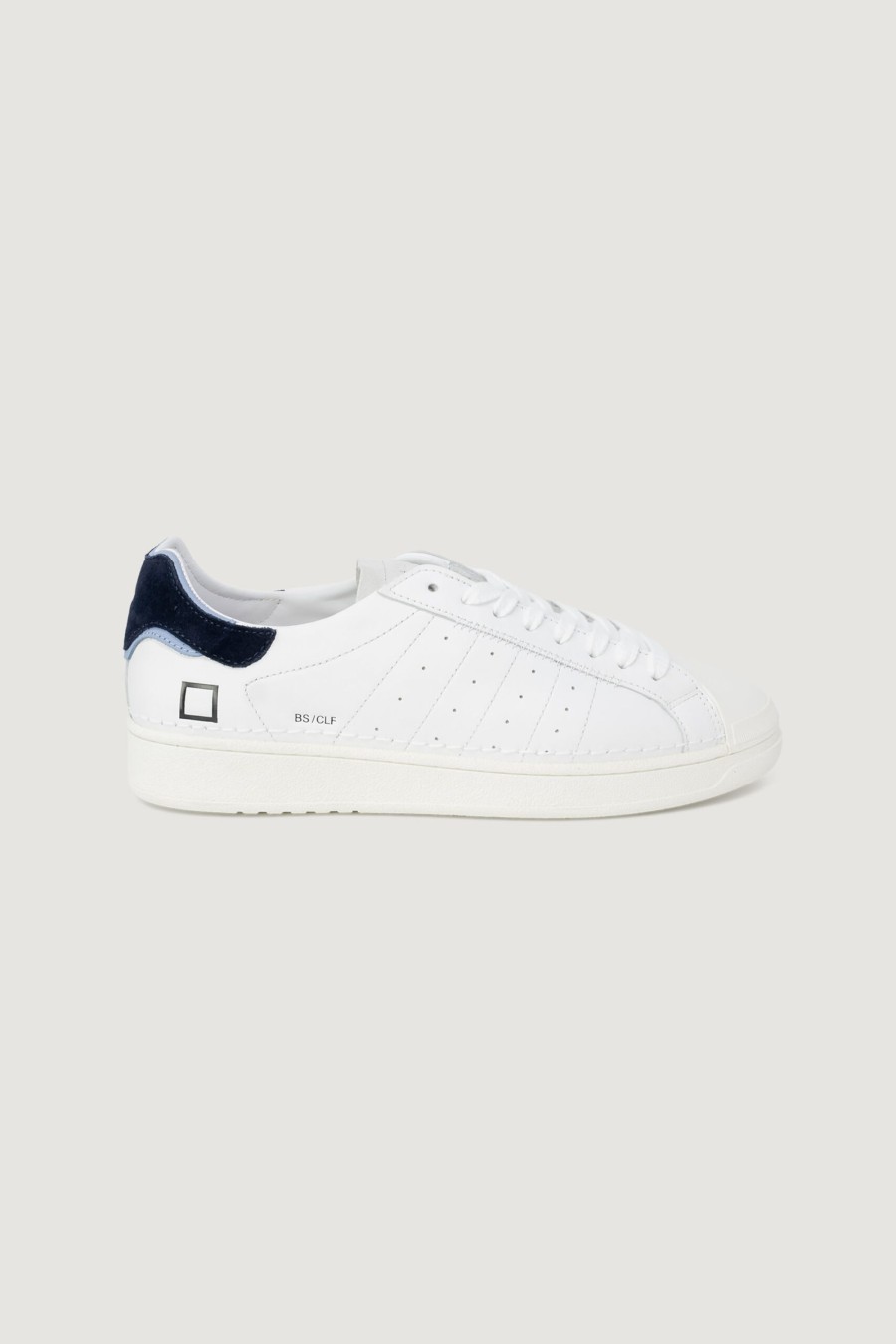 Uomo D.a.t.e. | Sneakers D.A.T.E. Base Calf White-Blue White-Blu