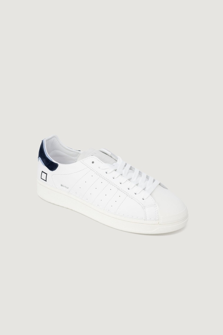 Uomo D.a.t.e. | Sneakers D.A.T.E. Base Calf White-Blue White-Blu