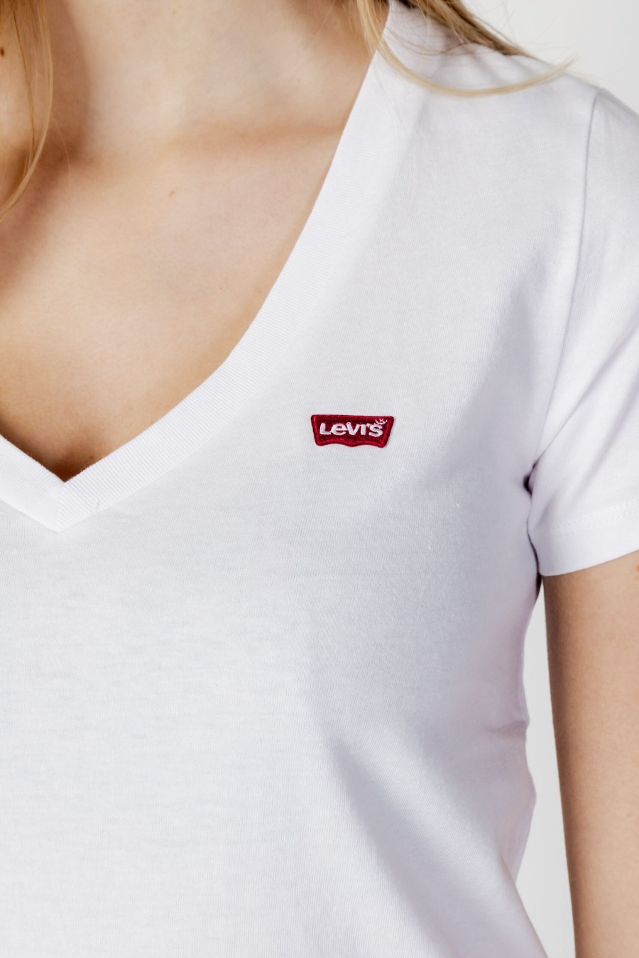 Donna Levi's® | T-Shirt Levi'S® Perfect Vneck Bianco