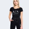 Donna Armani Exchange | T-Shirt Armani Exchange Nero