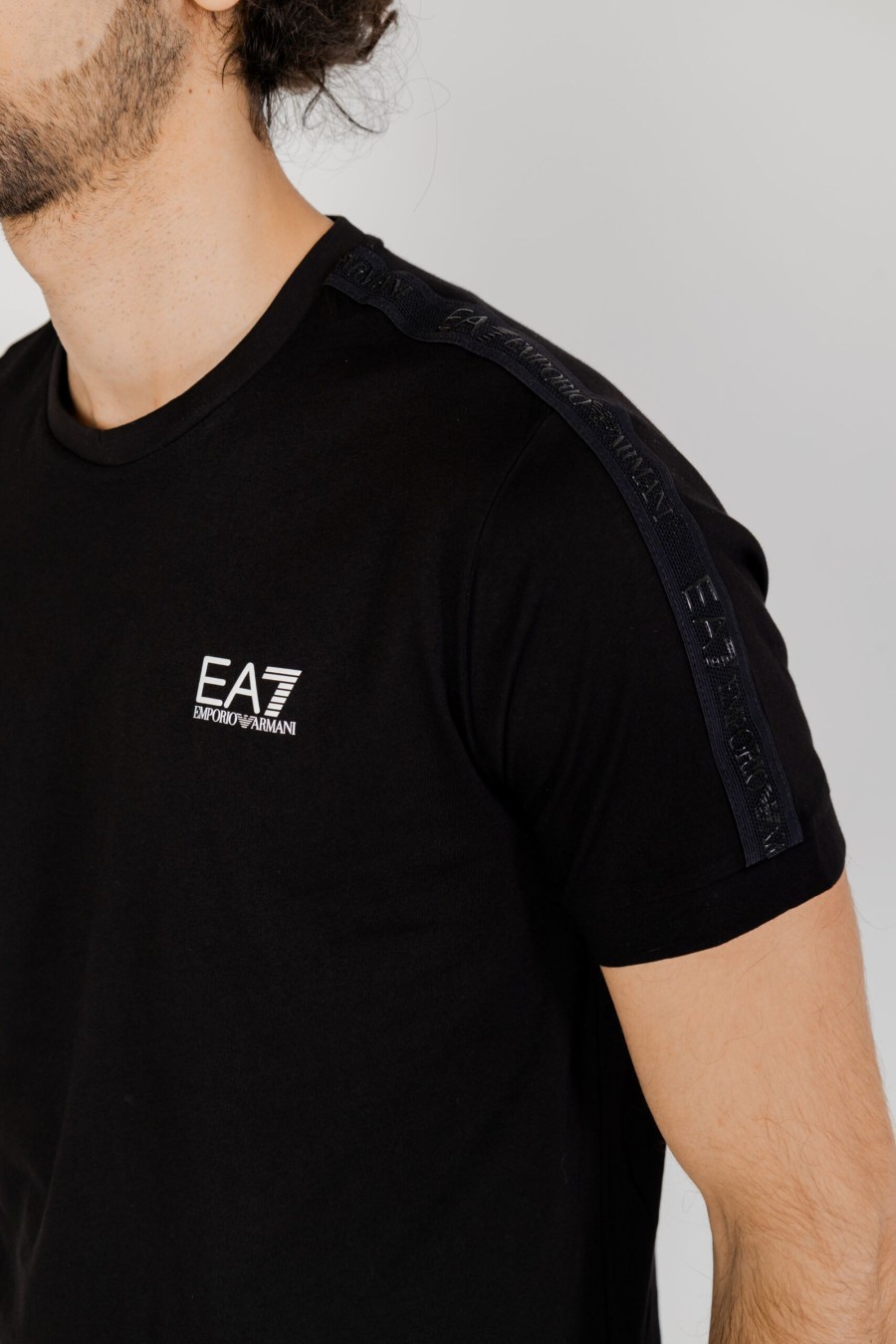 Uomo EA7 | T-Shirt Ea7 Nero