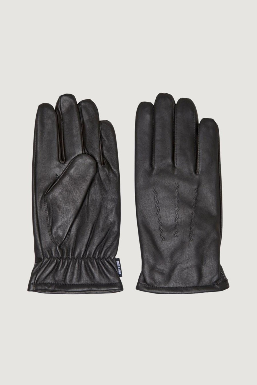 Uomo Only & Sons | Guanti Only & Sons Onsmason Leather Glove Nero