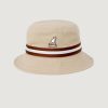 Uomo Kangol | Berretto Kangol Stripe Lahinch Beige