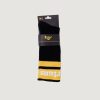 Uomo Dr. Martens | Calzini Lunghi Dr. Martens Athletic Logo Sockllow Organic Cotton Blend Nero