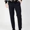 Uomo Borghese | Pantaloni Borghese Tek Nero