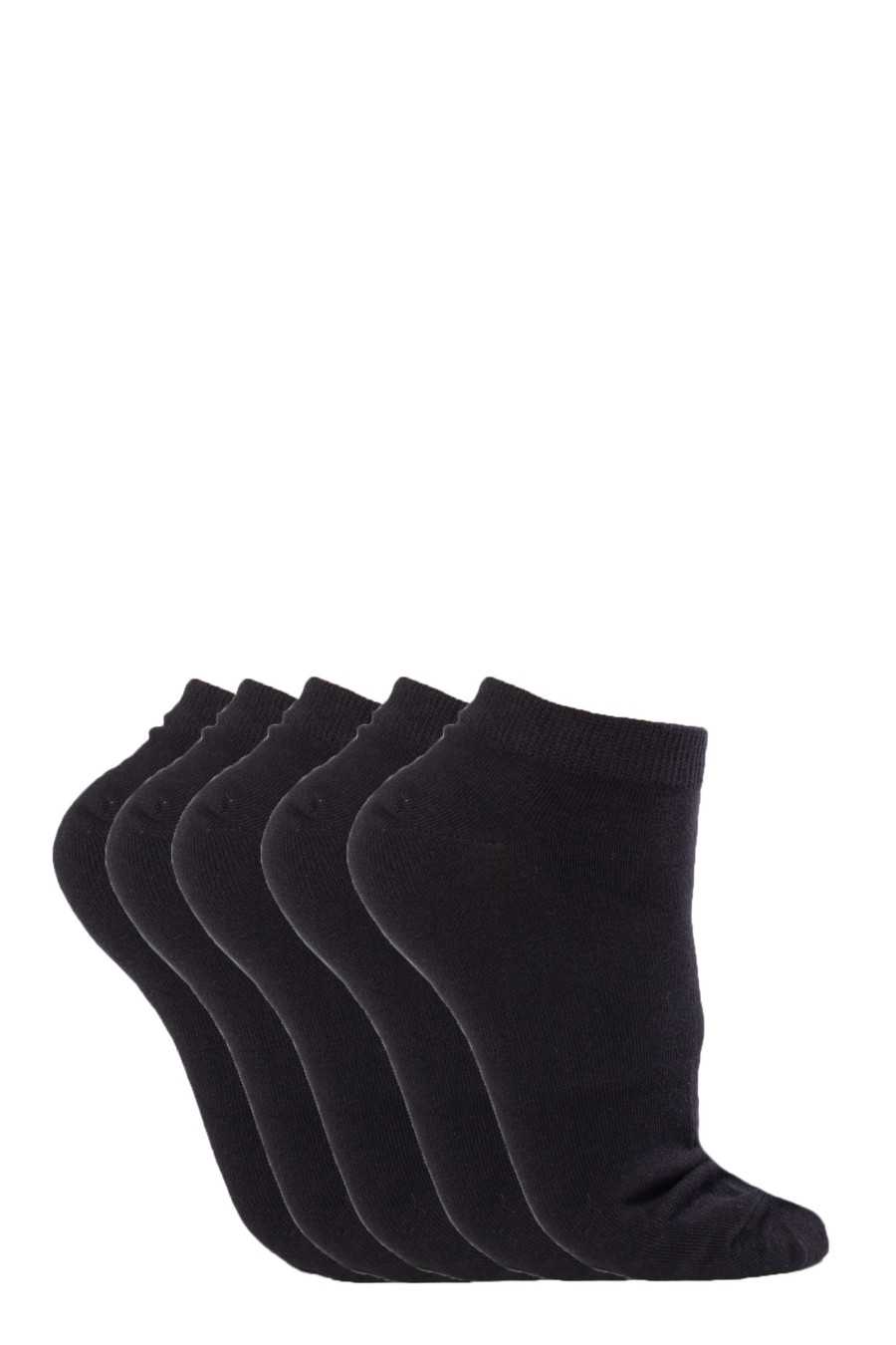 Uomo Jack Jones | Calzini Corti Jack Jones Dongo 5 Pack Noos Nero