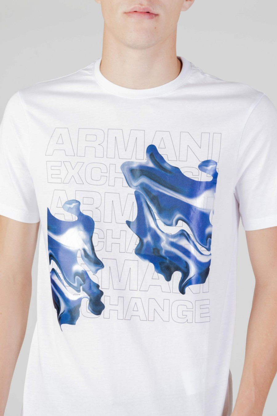 Uomo Armani Exchange | T-Shirt Armani Exchange Bianco