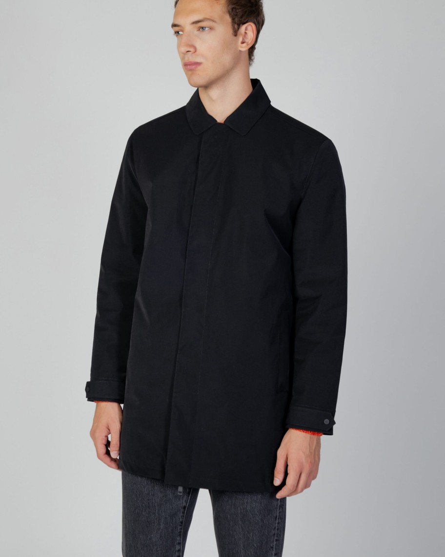 Uomo Aquascutum | Parka Aquascutum Active Trench Nero