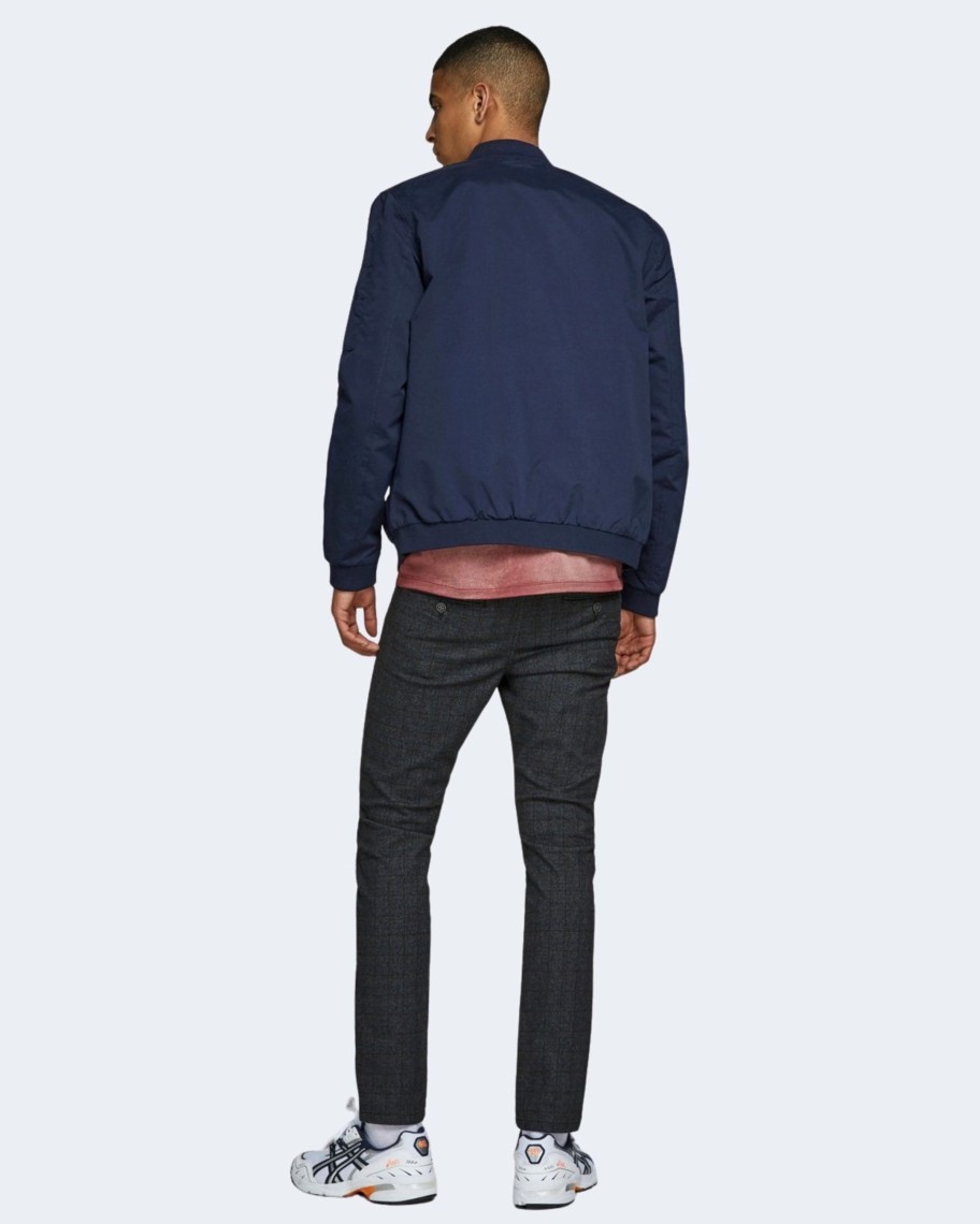 Uomo Jack Jones | Giacchetto Jack Jones Jjerush Bomber Noos Blu