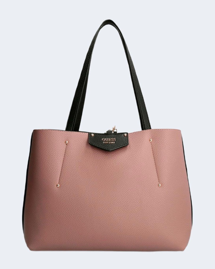 Donna Guess | Borsa Guess Eco Brenton Tote Nero