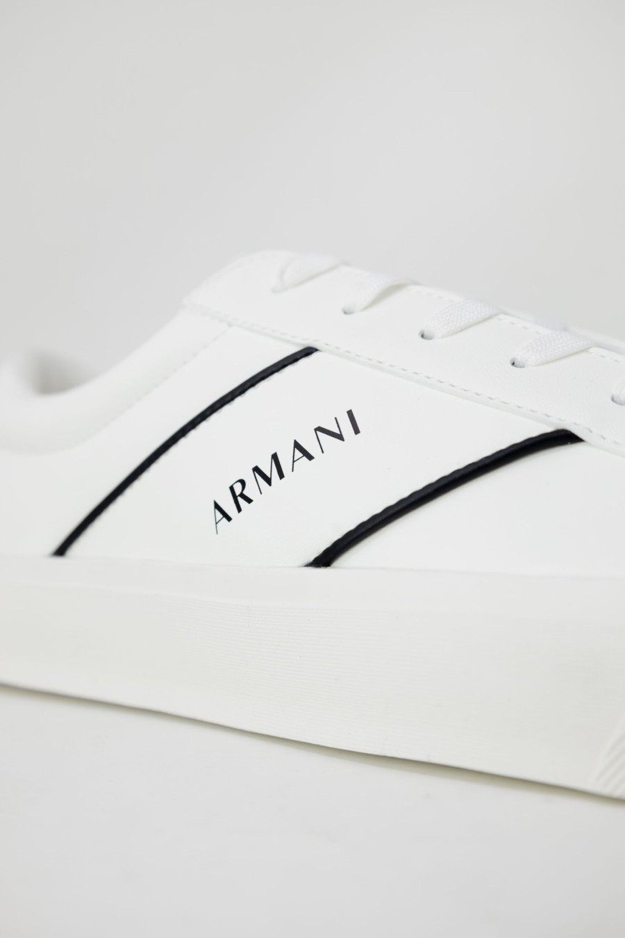 Uomo Armani Exchange | Sneakers Armani Exchange Logo Bianco