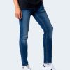 Uomo Jack Jones | Jeans Skinny Jack Jones Jjiliam Jjoriginal Ge 005 Noos Denim Scuro