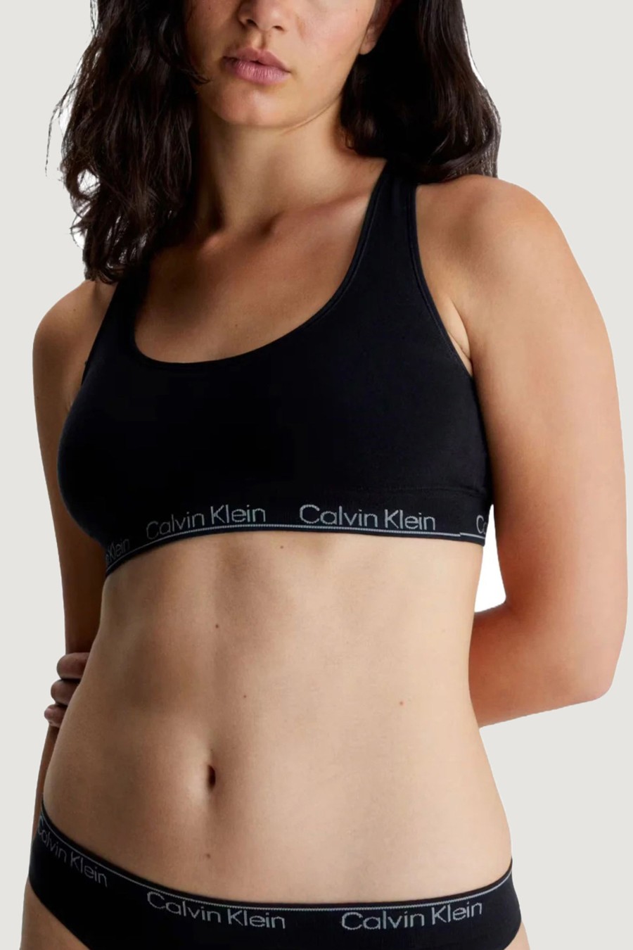 Donna Calvin Klein | Reggiseno Calvin Klein Underwear Racerback Bralette Nero