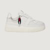 Donna Tommy Hilfiger | Sneakers Tommy Hilfiger Retro Basket Fla Panna