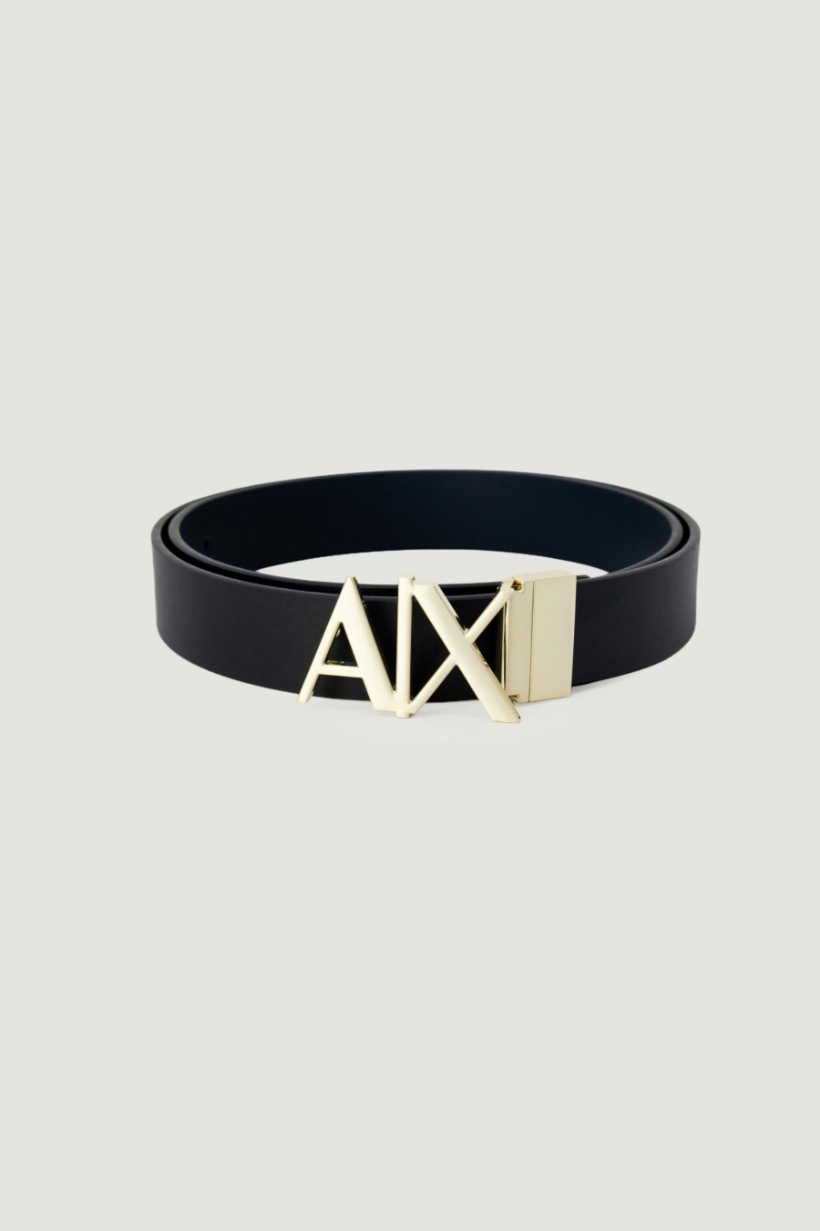 Uomo Armani Exchange | Cinta Armani Exchange Gold Plate Blue Scuro