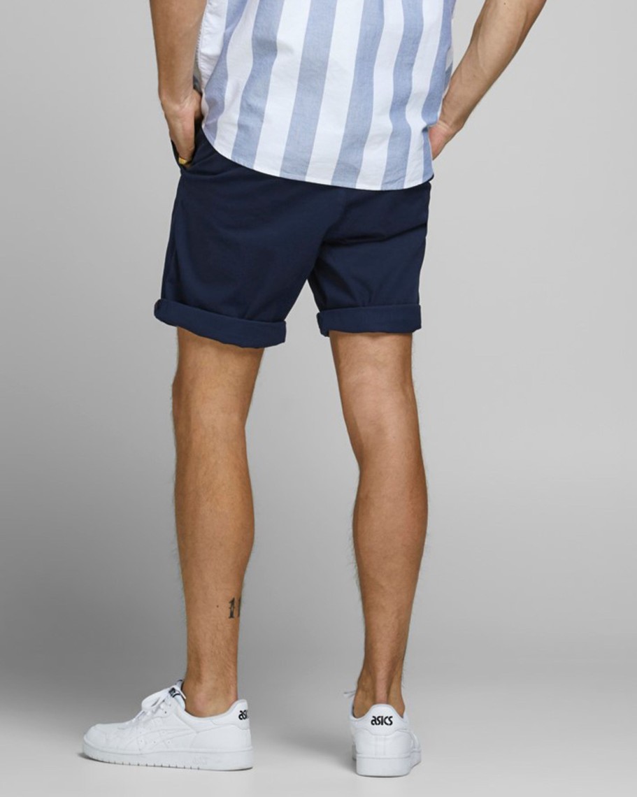 Uomo Jack Jones | Shorts Jack Jones Bowie Shorts Solid Sa Sts Blu