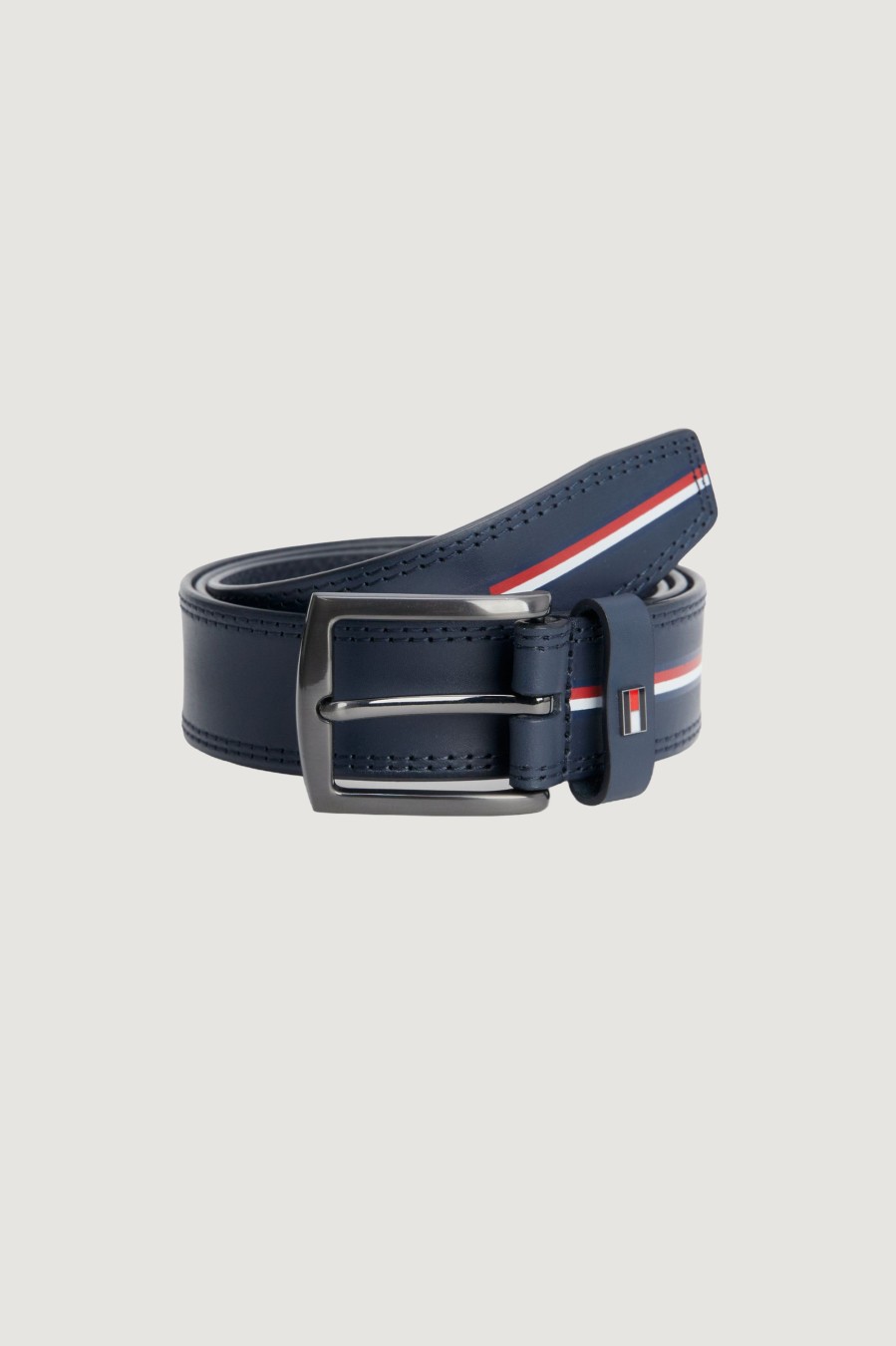 Uomo Tommy Hilfiger | Cinta Tommy Hilfiger Denton Corporate Blu