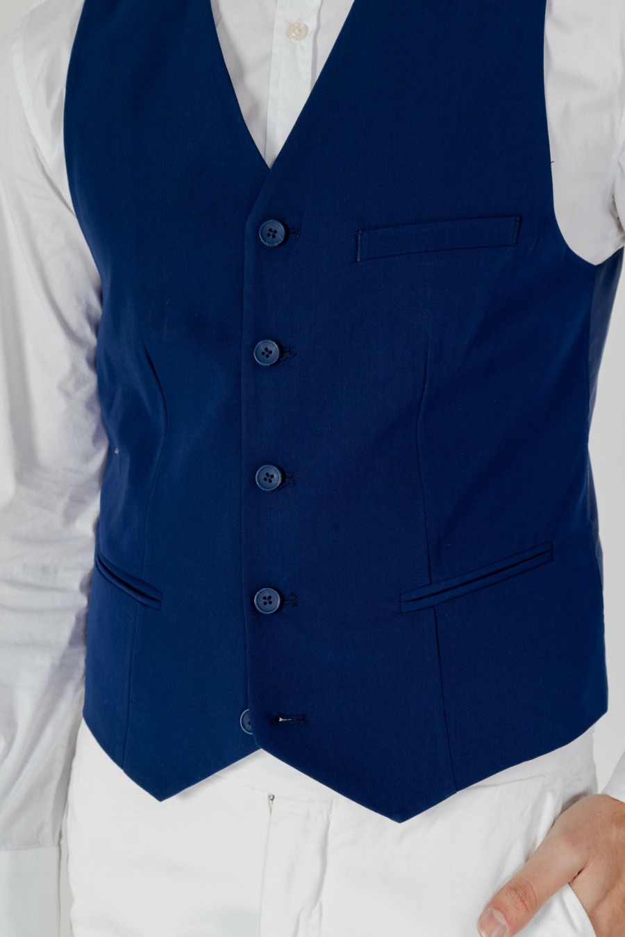 Uomo Only & Sons | Gilet Da Completo Only & Sons Onseve 0071 Azzurro