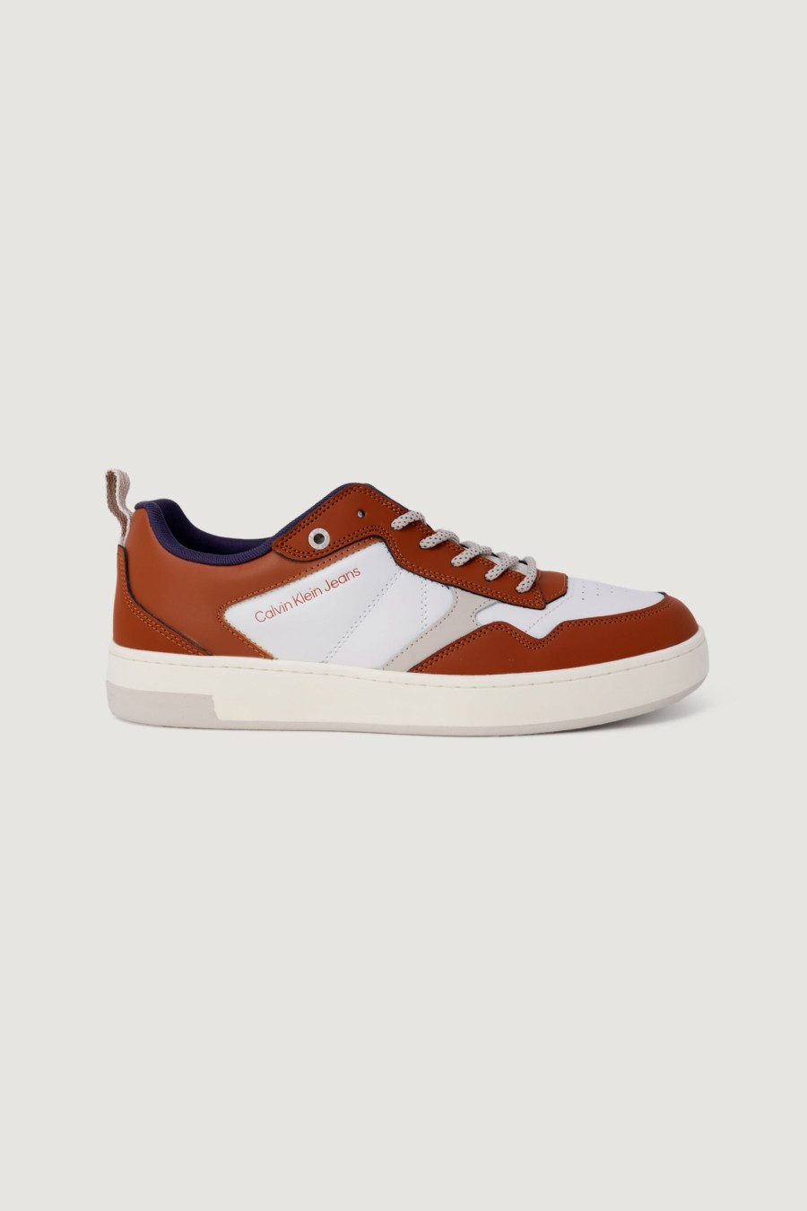 Uomo Calvin Klein | Sneakers Calvin Klein Basket Cupsole Laceup Hiking Cuoio