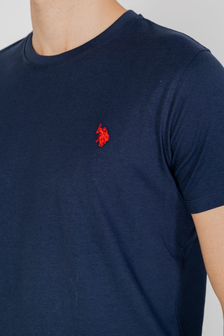 Uomo U.S. Polo Assn. | T-Shirt U.S. Polo Assn. Mick Blu