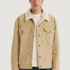 Uomo Levi's® | Giubbotto Levi'S® Type 3 Sherpa Trucker Beige