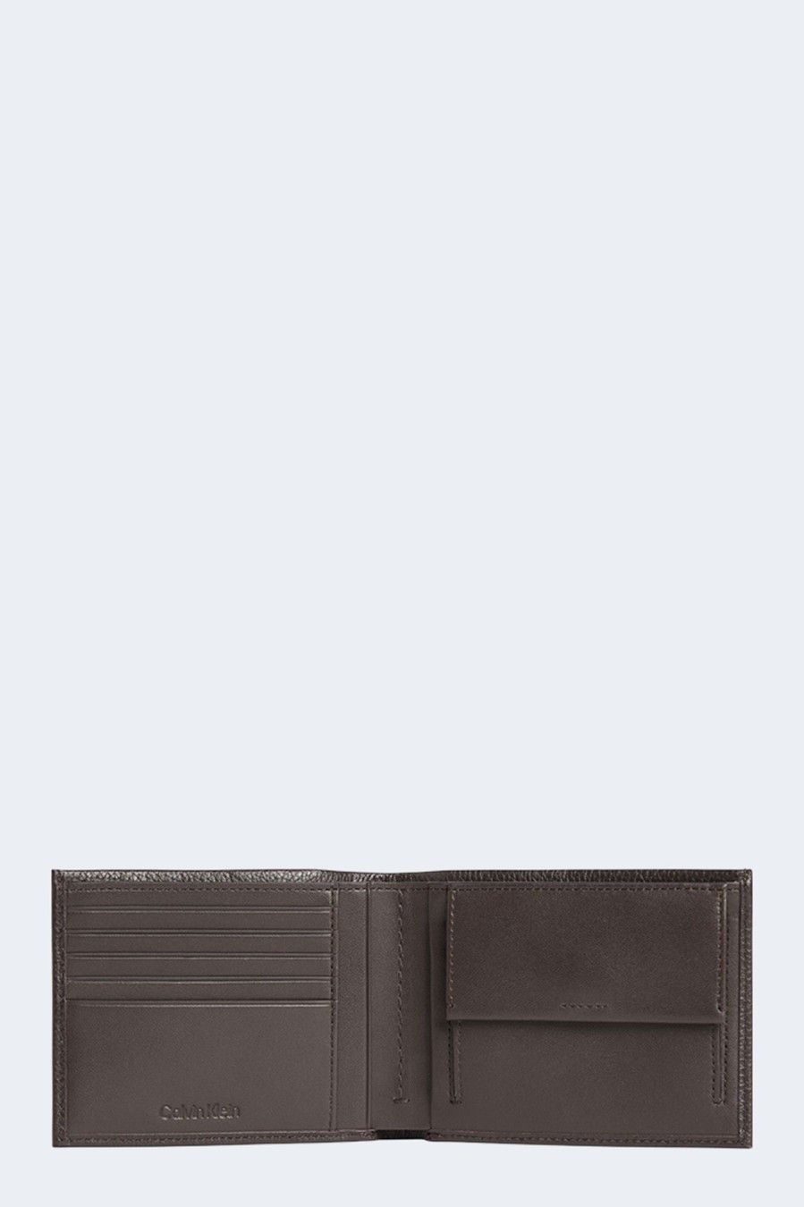 Uomo Calvin Klein | Portafoglio Con Portamonete Calvin Klein Warmth Bifold 5Cc W/ Coin Marrone