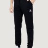 Uomo Le Coq Sportif | Pantaloni Sportivi Le Coq Sportif Ess Pant Loose N°1 Nero