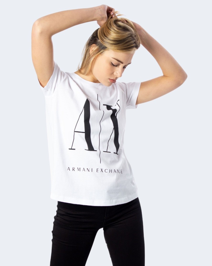 Donna Armani Exchange | T-Shirt Armani Exchange Bianco