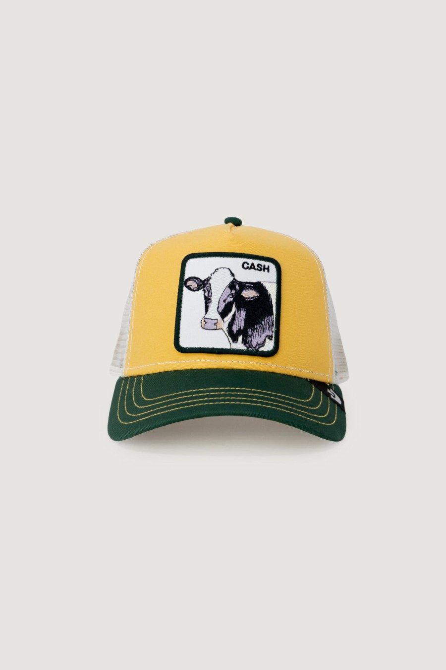 Uomo Goorin Bros | Cappello Con Visiera Goorin Bros Cash Giallo