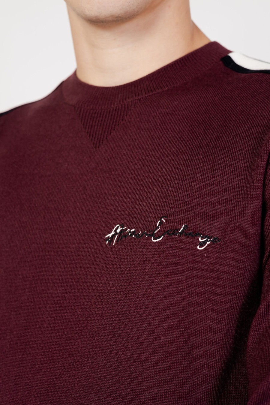 Uomo Armani Exchange | Maglione Armani Exchange Bordeaux