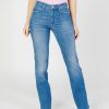 Donna Guess | Pantaloni Regular Guess Sexy Straight Denim Chiaro