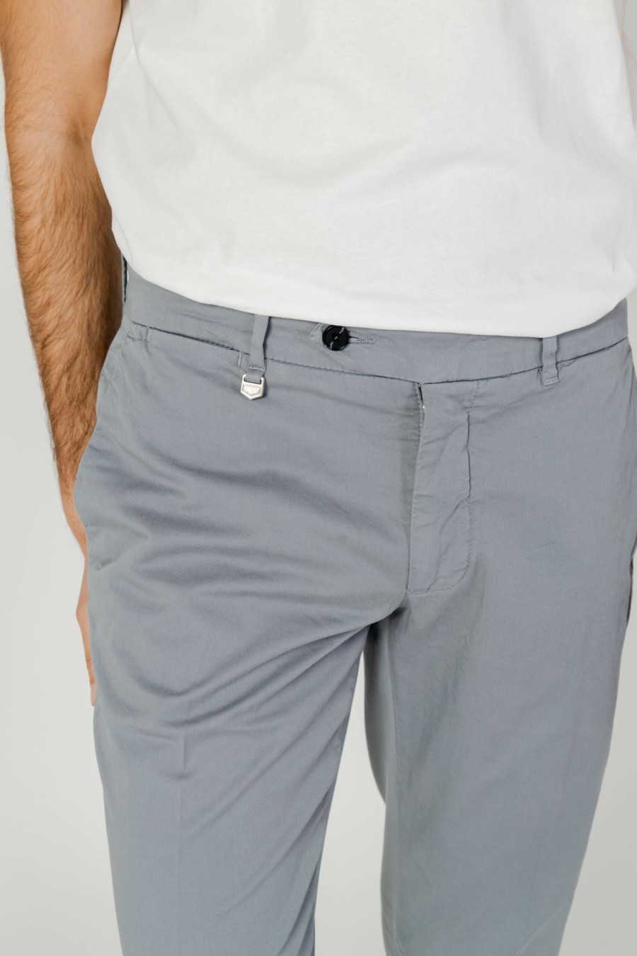 Uomo Antony Morato | Pantaloni Skinny Antony Morato Bryan Grigio